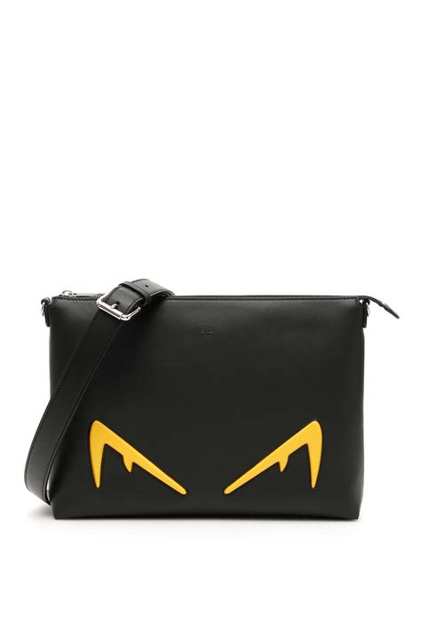 fendi eyes messenger bag